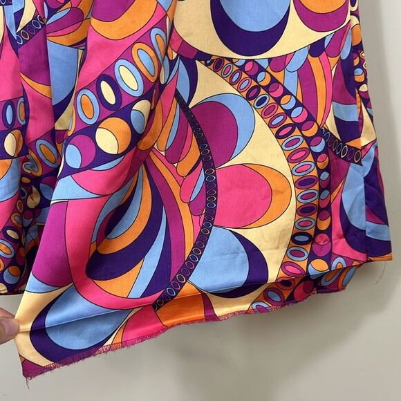 MARCIANO X Guess Collab Silky Wide Leg Wrap Pants Gypset Flowy Tulum Sz 2 - Picture 11 of 13